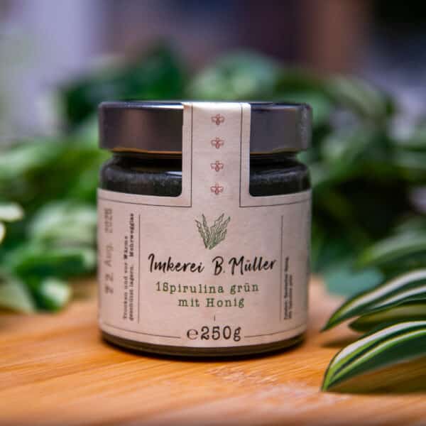 B. Müller Imkerei - Spirulina grün in Honig